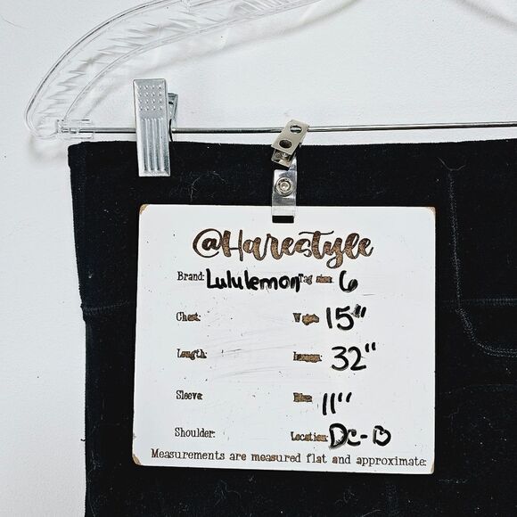 Lululemon 6 black zipper ankle leggings​ - Picture 10 of 11